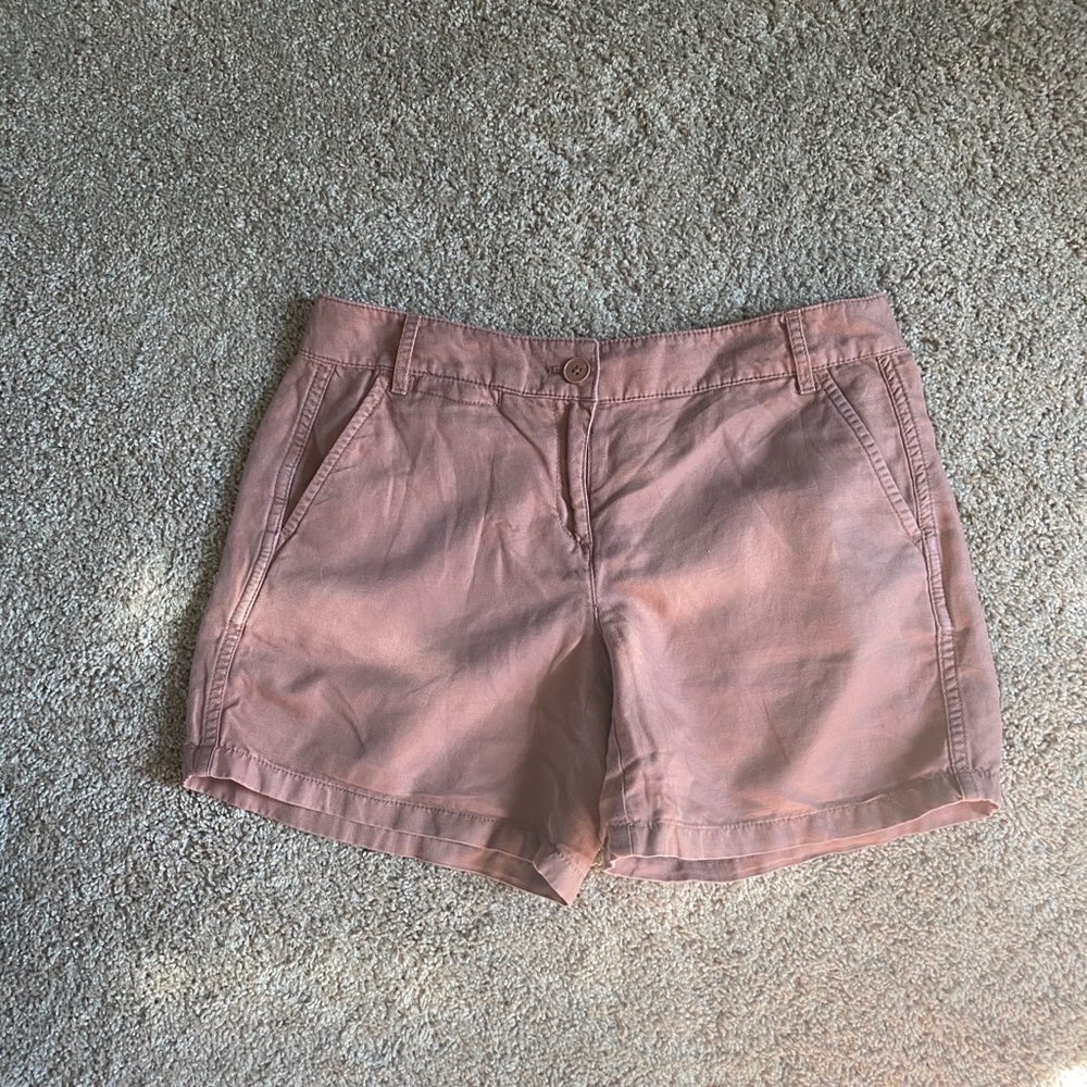 LOFT mid leg chino shorts size 2